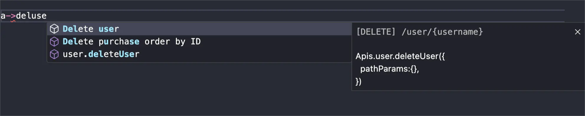 通过描述查找 API